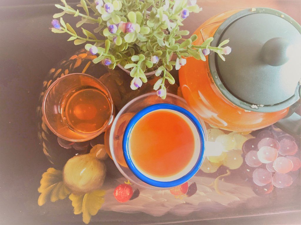 Chá de Gengibre e Curcuma…adoçado com mel e sumo de limão…receita poderosa…