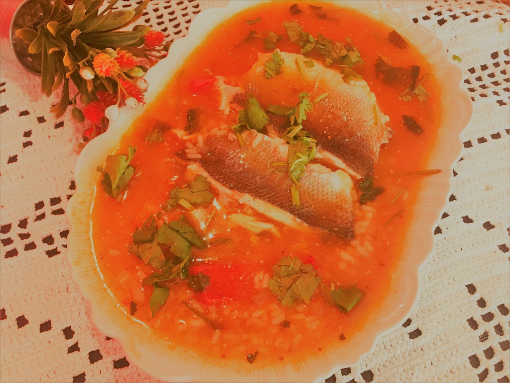 Arroz de Robalo com Coentros…bem malandro!