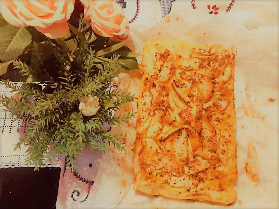 E a receita da semana é…Bolo de maçã, do&nbsp;melhor…