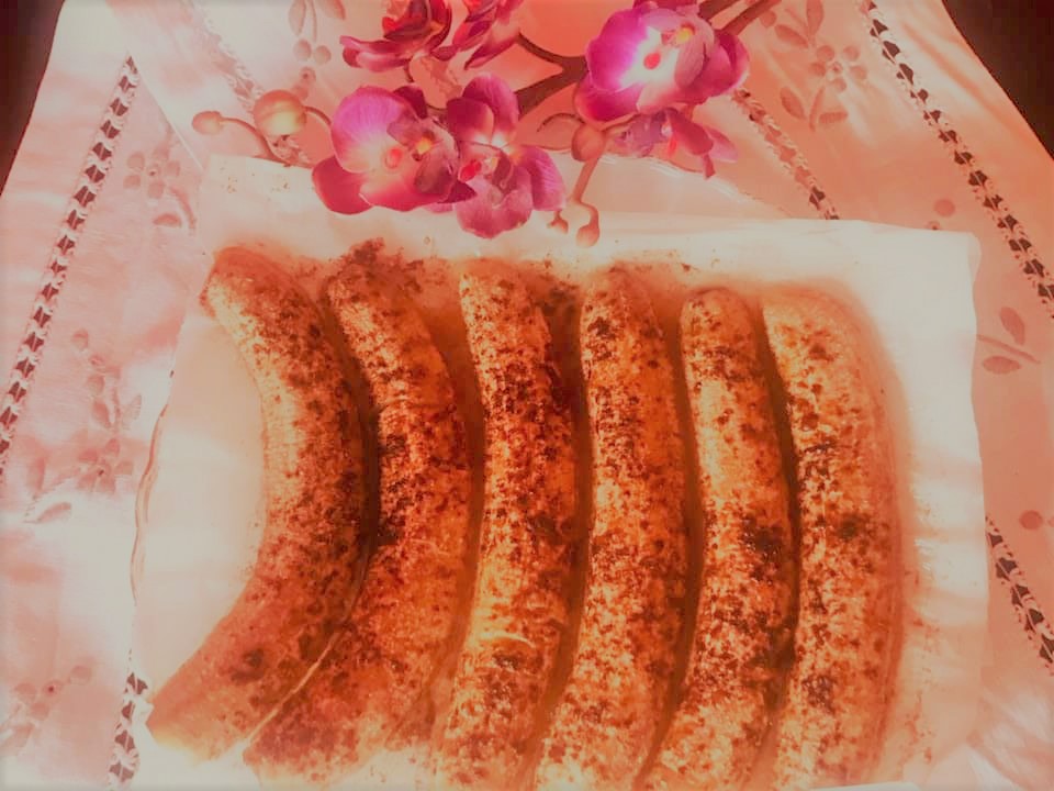 Banana Assada com&nbsp;Canela