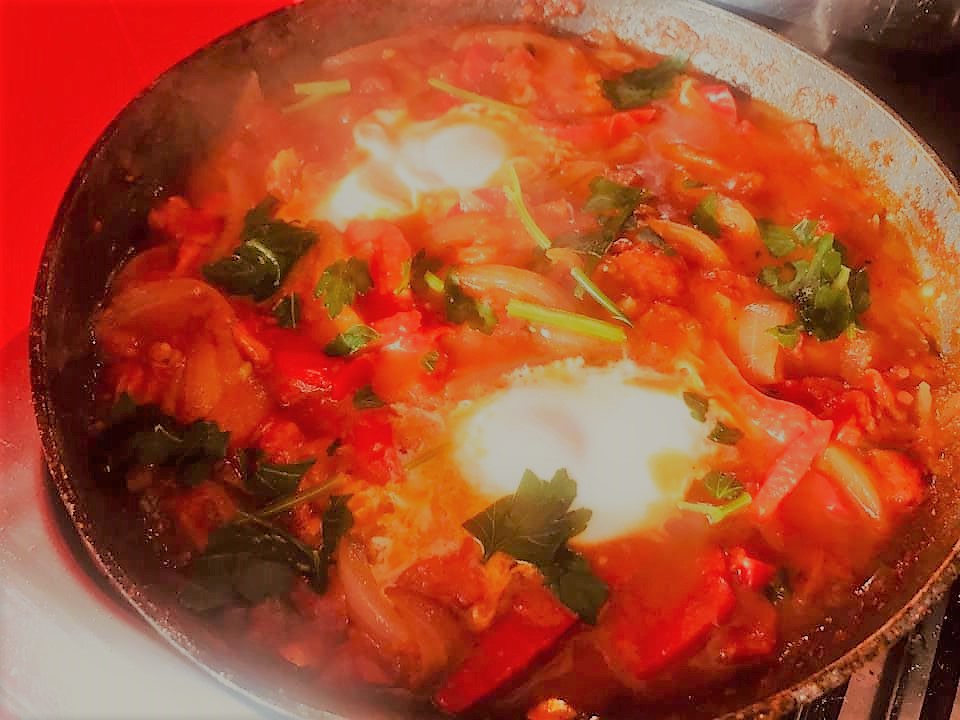 Shakshuka…um receita vegetariana tipicamente&nbsp;Israelita