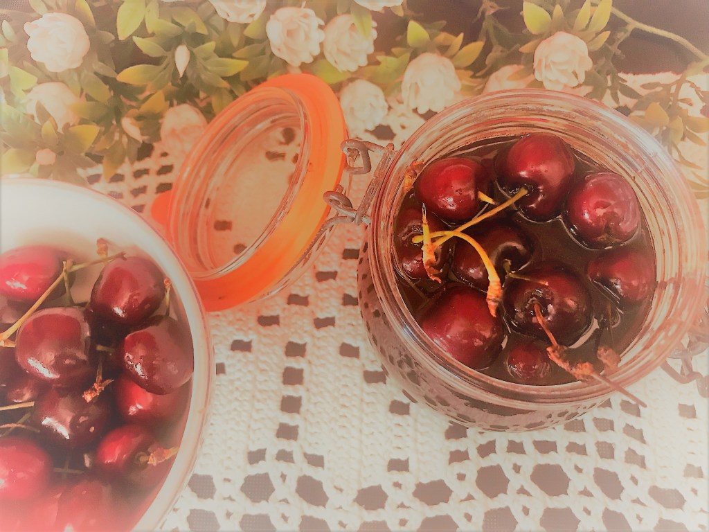 Cerejas com vinho do Porto e laranja, uma&nbsp;delícia