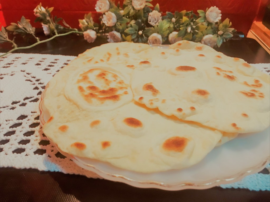 Naan, o pão&nbsp;Indiano