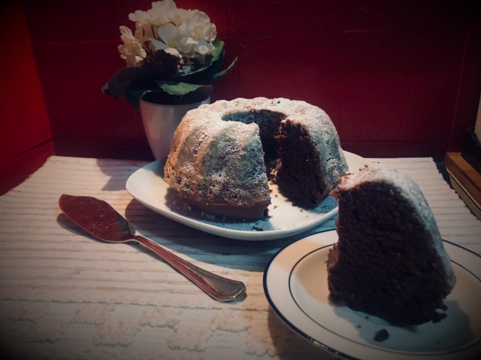 O magnífico bolo de chocolate com leite de&nbsp;coco