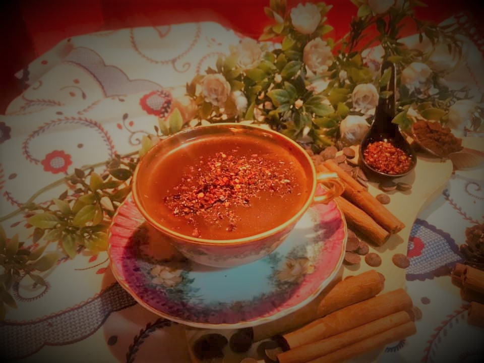 Chocolate quente com&nbsp;especiarias