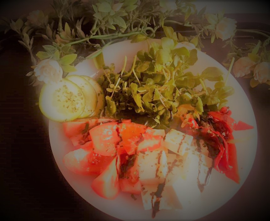 Salada de agrião com queijo&nbsp;Feta