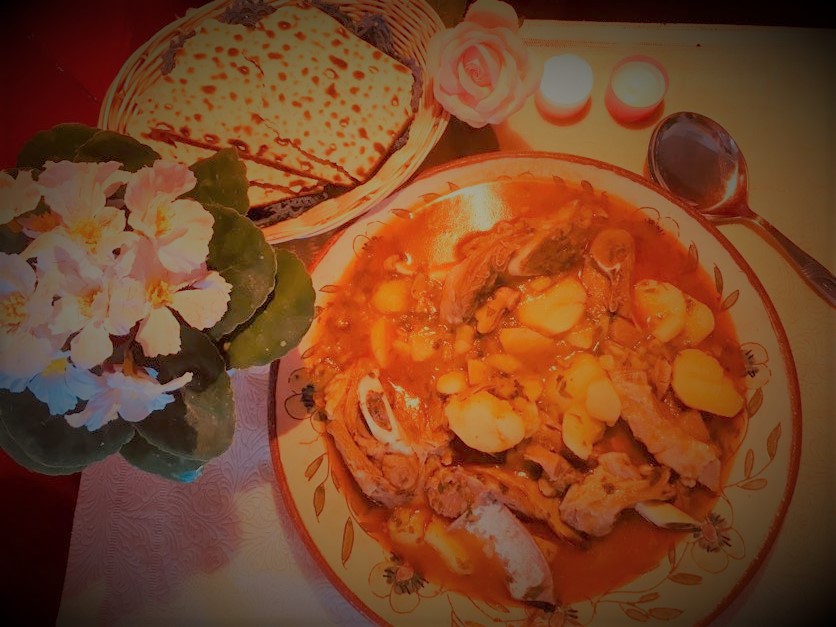 Ensopado de borrego…tão tradicional