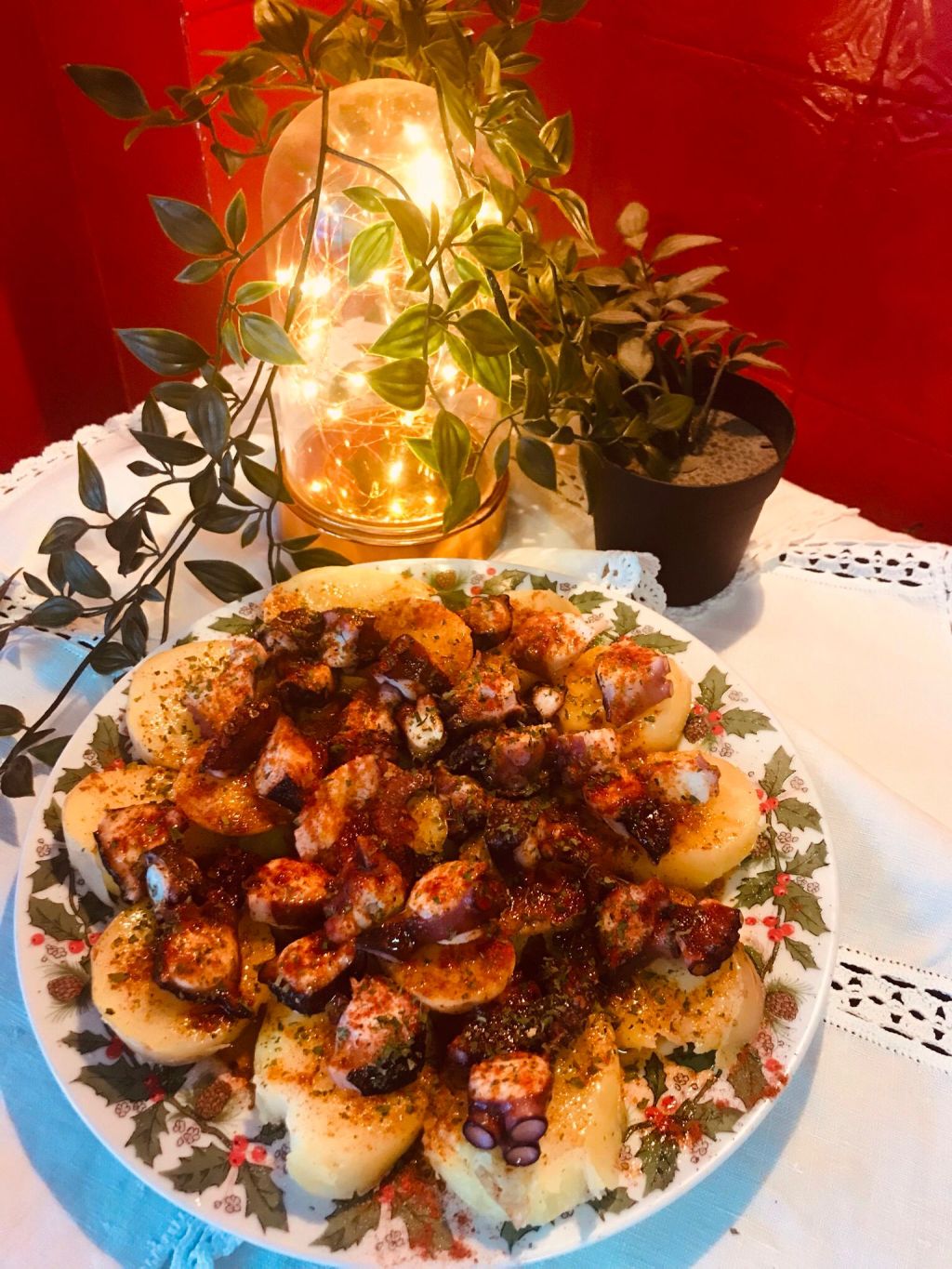 Delicioso Polvo Cozido com&nbsp;Batatas