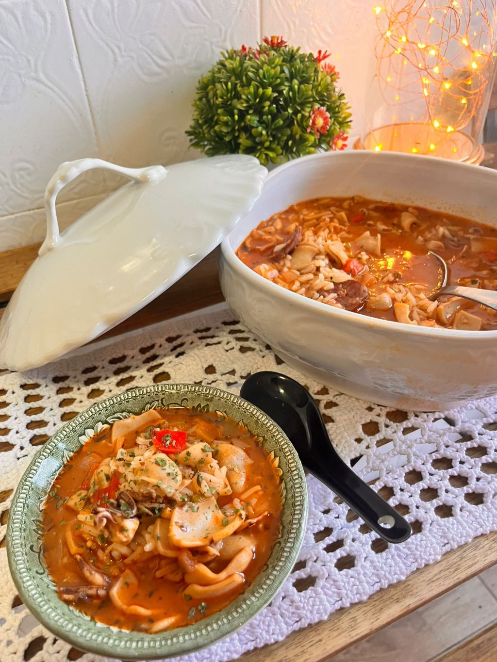 Arroz de Lulas, Tomate e Pimentos&nbsp;Malandrinho