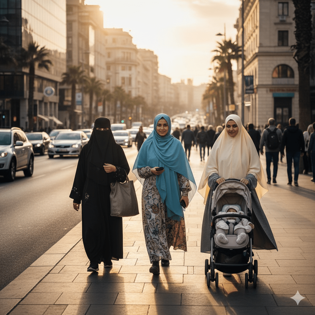 Entenda (de uma vez) a diferença entre os véus&nbsp;islâmicos