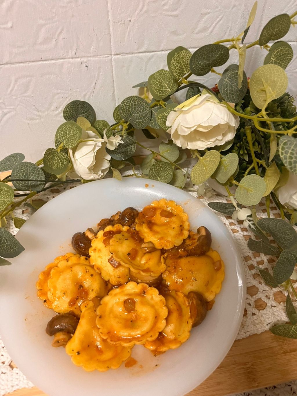 Raviolis com Cogumelos em 15&nbsp;Minutos